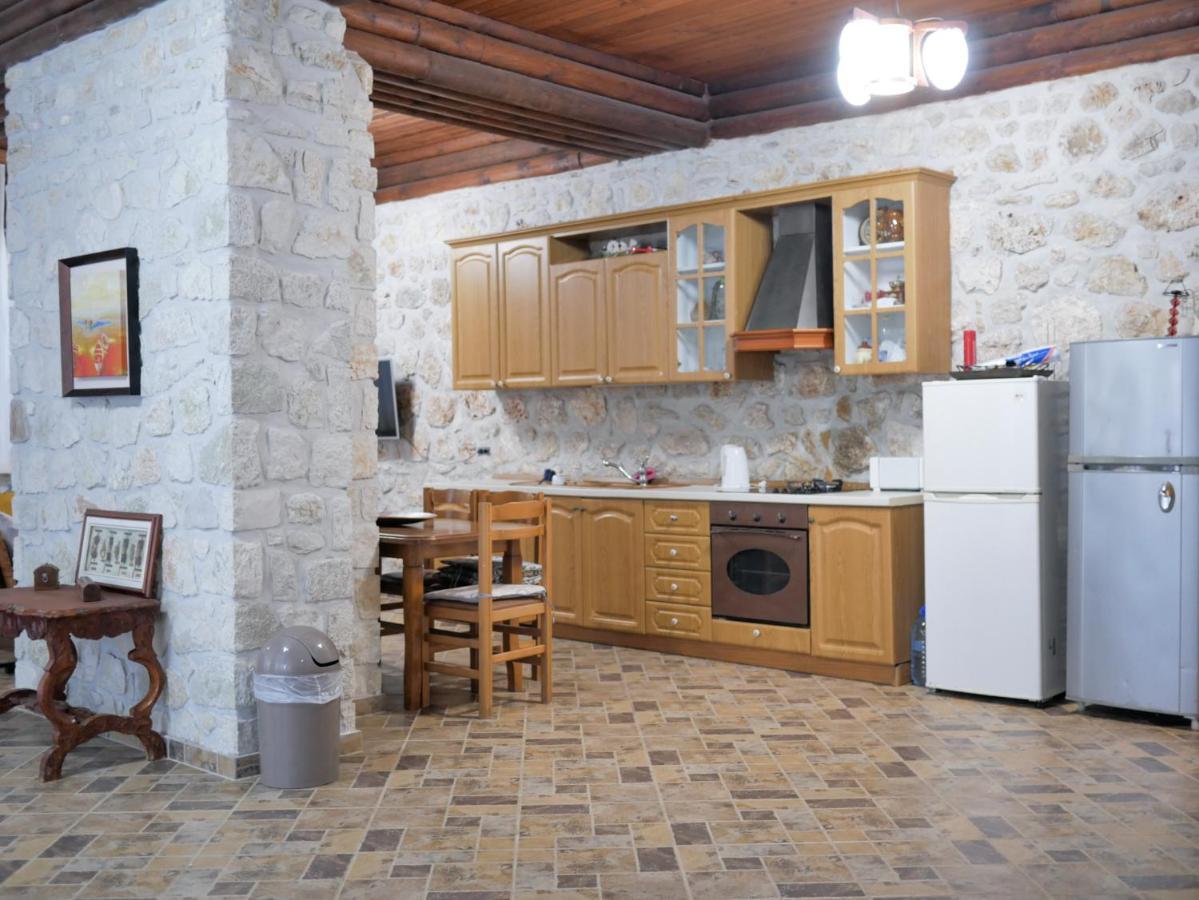 Seaside Duplex Stone Villa Qeparo Eksteriør bilde