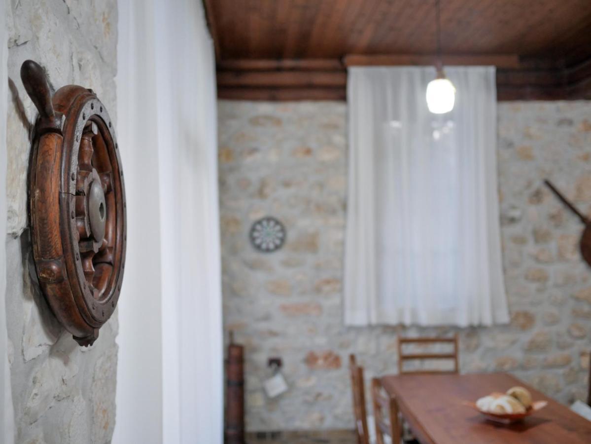 Seaside Duplex Stone Villa Qeparo Eksteriør bilde